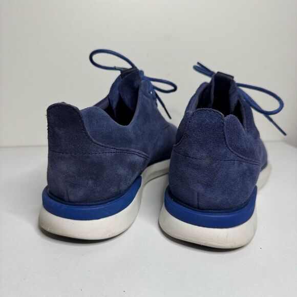 Cole Haan Men\'s Grand Horizon Oxford II - Navy Blue Suede | Size 9.5